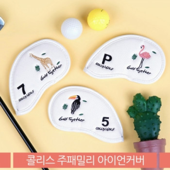 콜리스 주패밀리 아이언 클럽 헤드커버 세트(9개/1세트)