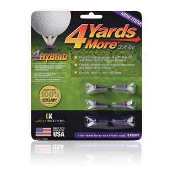 4야드 USA 그린키퍼스 정품 10mm 하이브리드 숏티 골프티