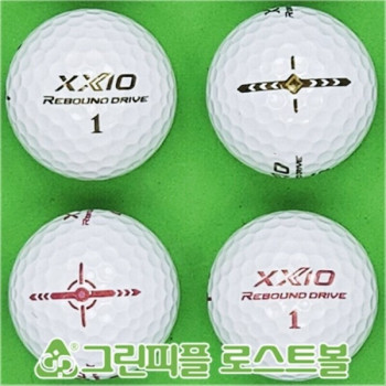던롭 젝시오 리바운드 드라이브볼 3피스 A급 로스트볼 16개