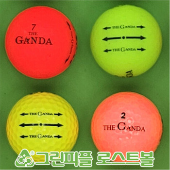 히로아끼 더간다 트리플트랙 컬러혼합 2&3피스 B+급 로스트볼 16개