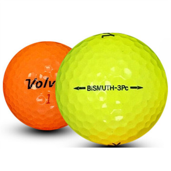 볼빅 뉴 비스므스 컬러혼합 3피스 A급 로스트볼 16개