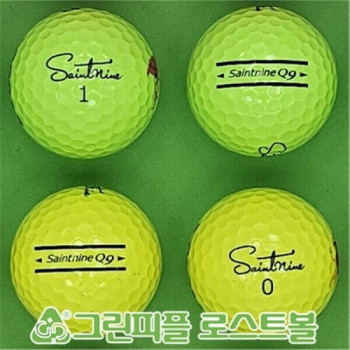 세인트나인 Q9 컬러혼합 3피스 A-급 로스트볼 16개
