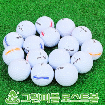 볼빅 소닉 브이 (SONIC V) 시리즈 소프트트랙 2피스 A-급 로스트볼 16개