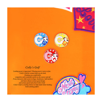 콜리스 3color 알파벳CG 볼마커 필드용품