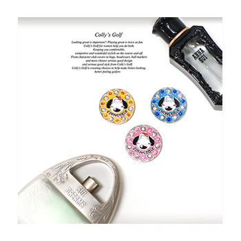 콜리스 3color 캐릭터 볼마커 필드용품(CB-7,8,9)