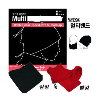미스터골프 남여공용 2color 방한용 기능성 겨울 골프 스판밴드 멀티밴드 필드용품